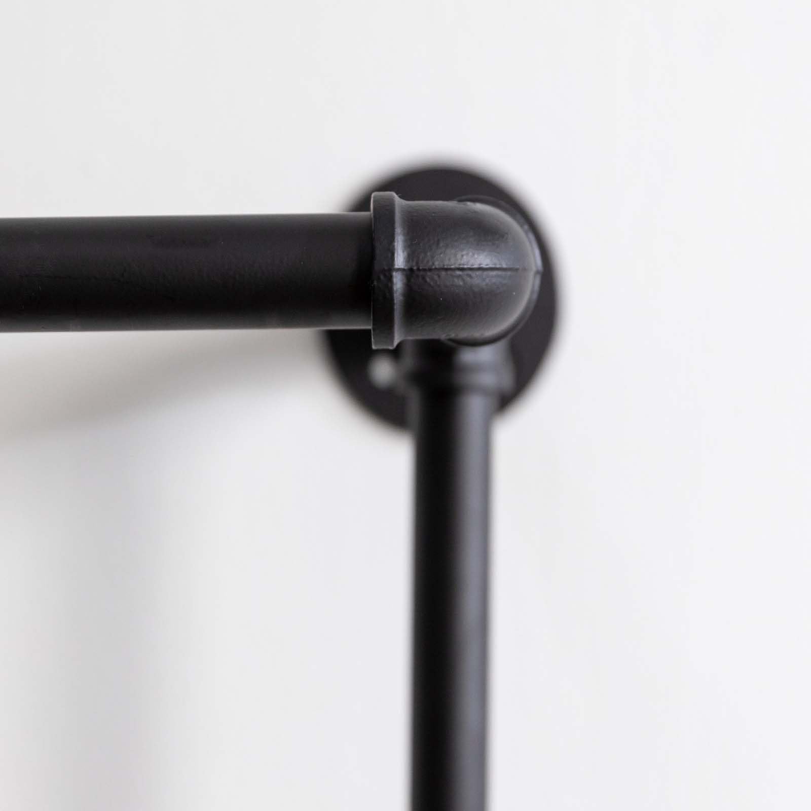 Homeyeeng space-saving rack ideal for closets, laundry rooms, or entryways.