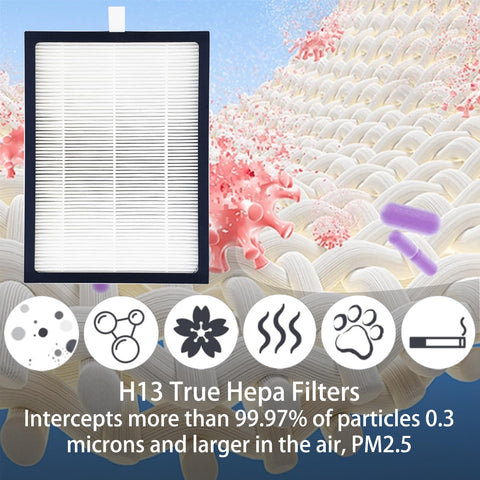 HOMFILBIT CAP-500FPK pre-filter captures larger particles before HEPA