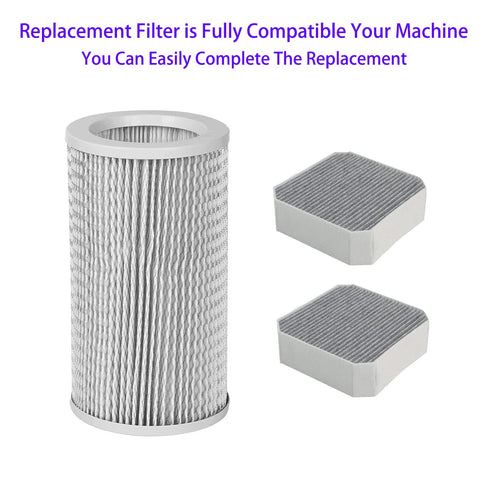 HOMFILBIT compatible-model banner highlights Molekule compatibility and easy upgrade.