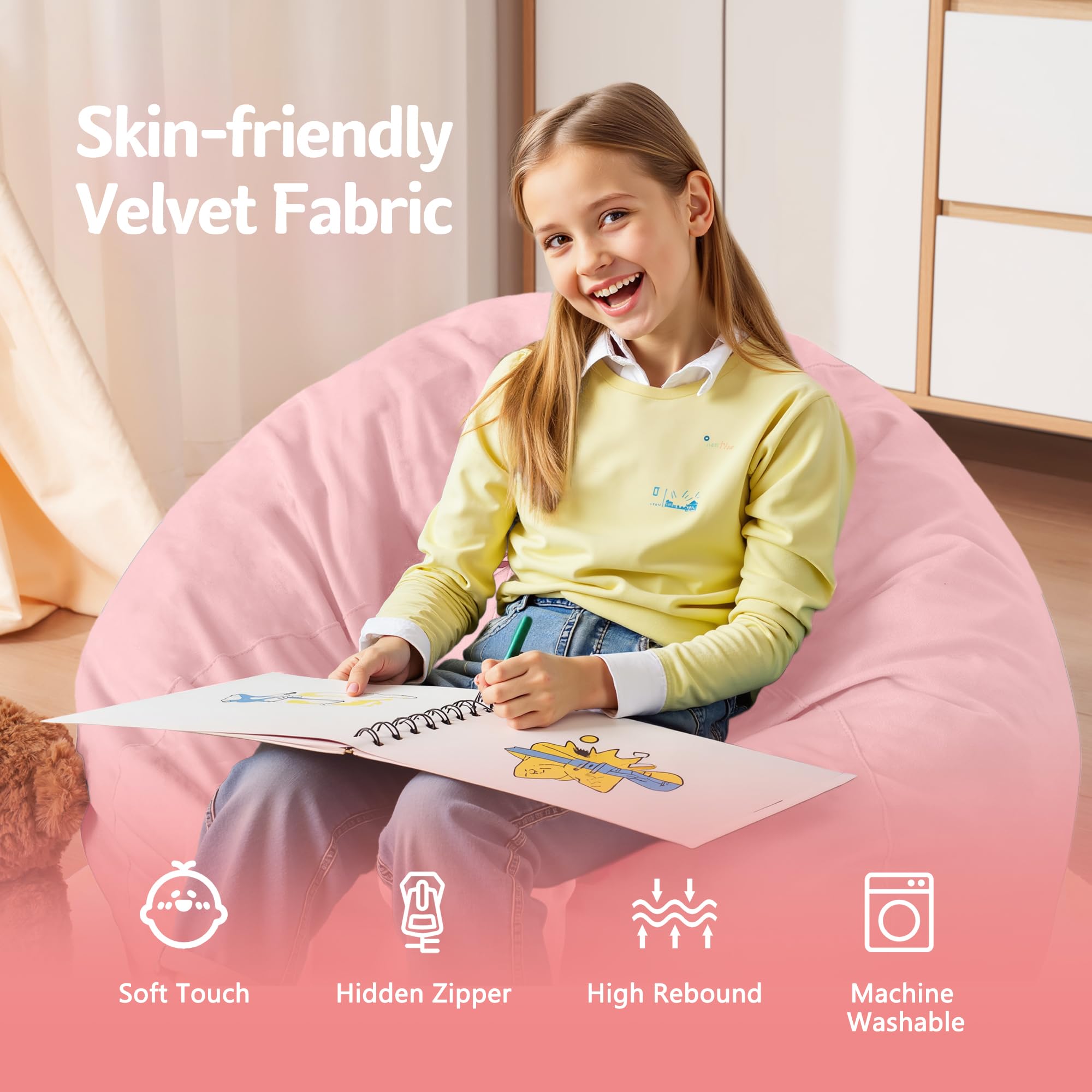 Homguava removable washable cover for easy care and freshness