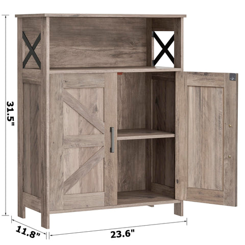 Homhedy cabinet interior with adjustable inner shelf for varied items