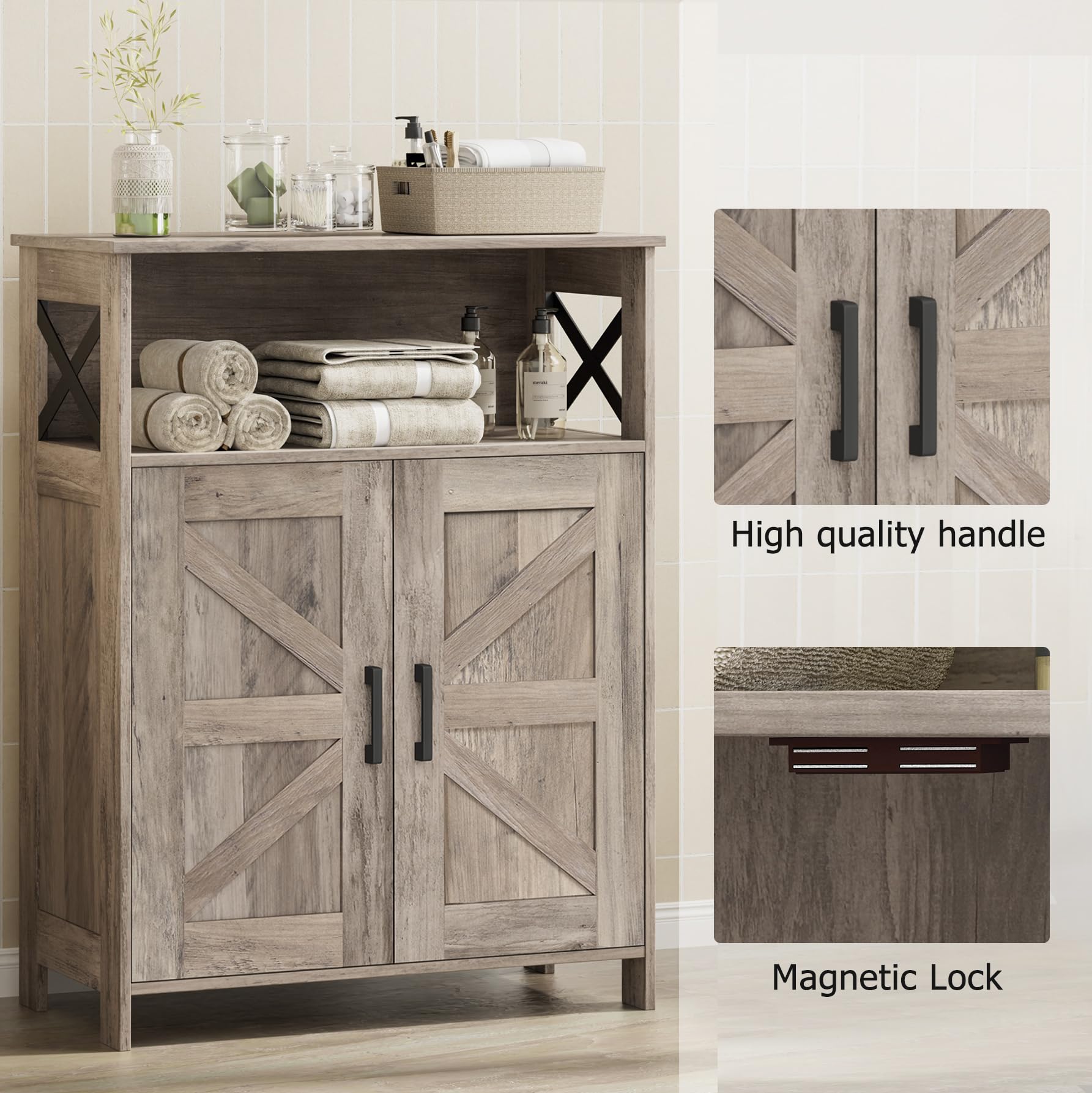 Homhedy anti tip kit secures cabinet to the wall for safety