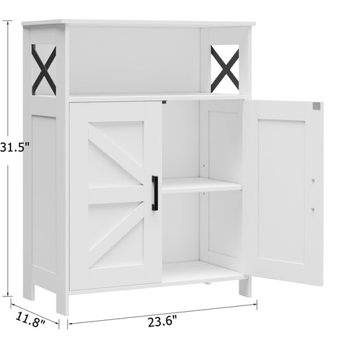 Homhedy cabinet interior with adjustable shelves for versatile fits.