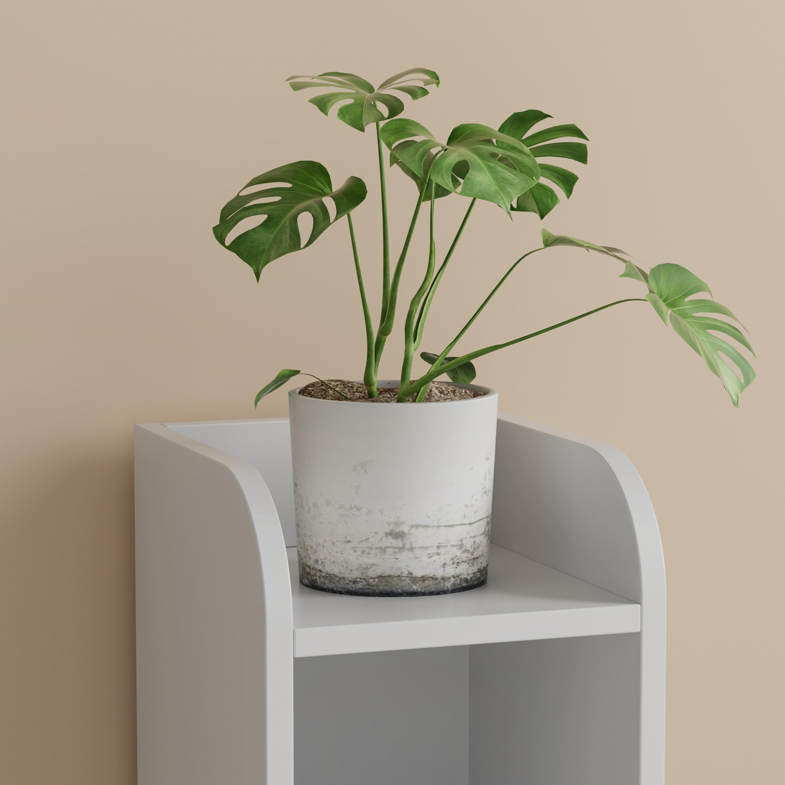 Homhedy durable material construction for long-lasting bathroom storage.