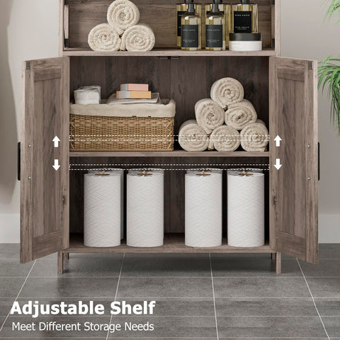 Homhedy magnetic cabinet door for smooth opening and closing