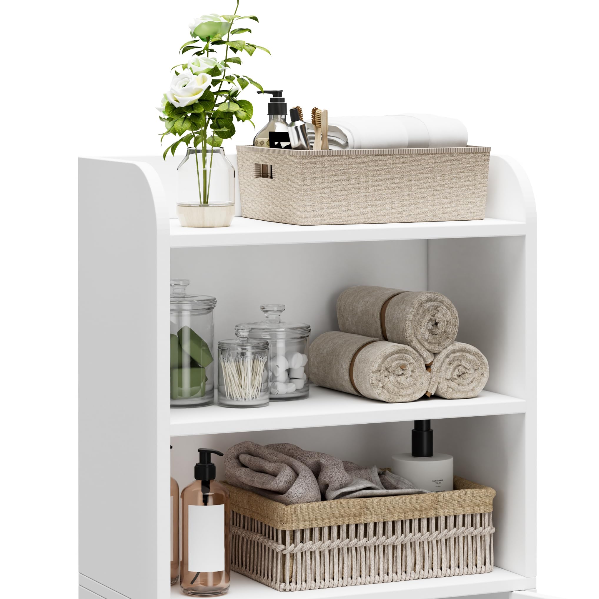 Homhedy cabinet metal knobs add durable, stylish detail.
