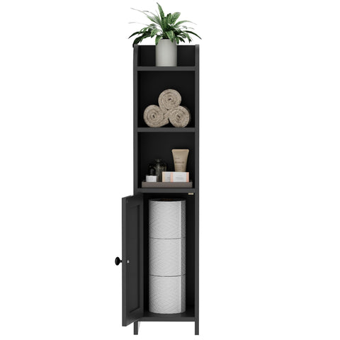 Homhedy interior-shelves offer versatile storage options.