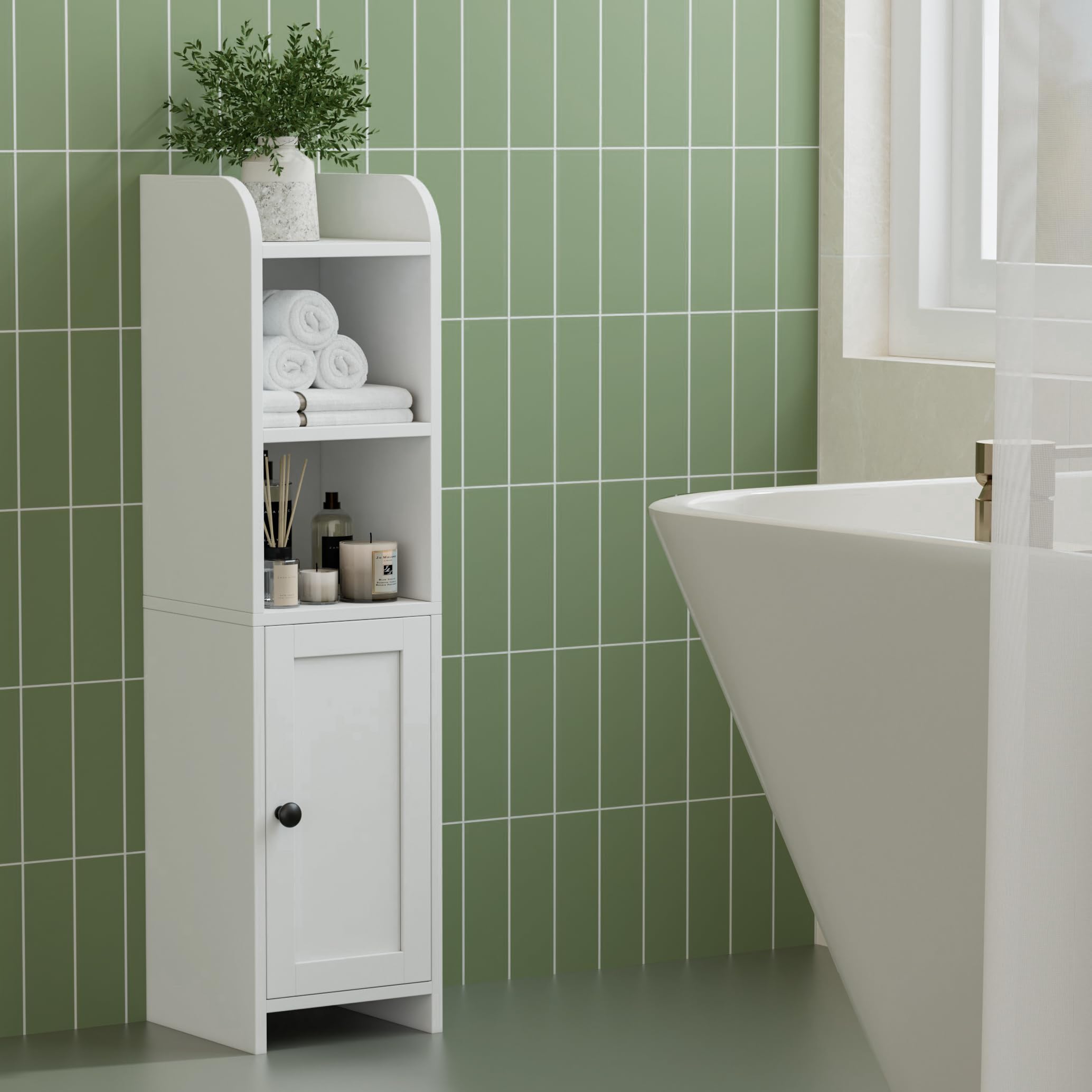 Homhedy sturdy-material close-up reveals durable bathroom construction.
