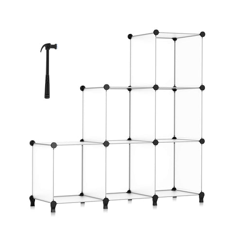 HOMIDEC 6-Cube storage strong frame ensures stability in daily use