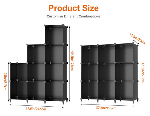HOMIDEC closet organizer easily assembles and disassembles for reconfigurable spaces