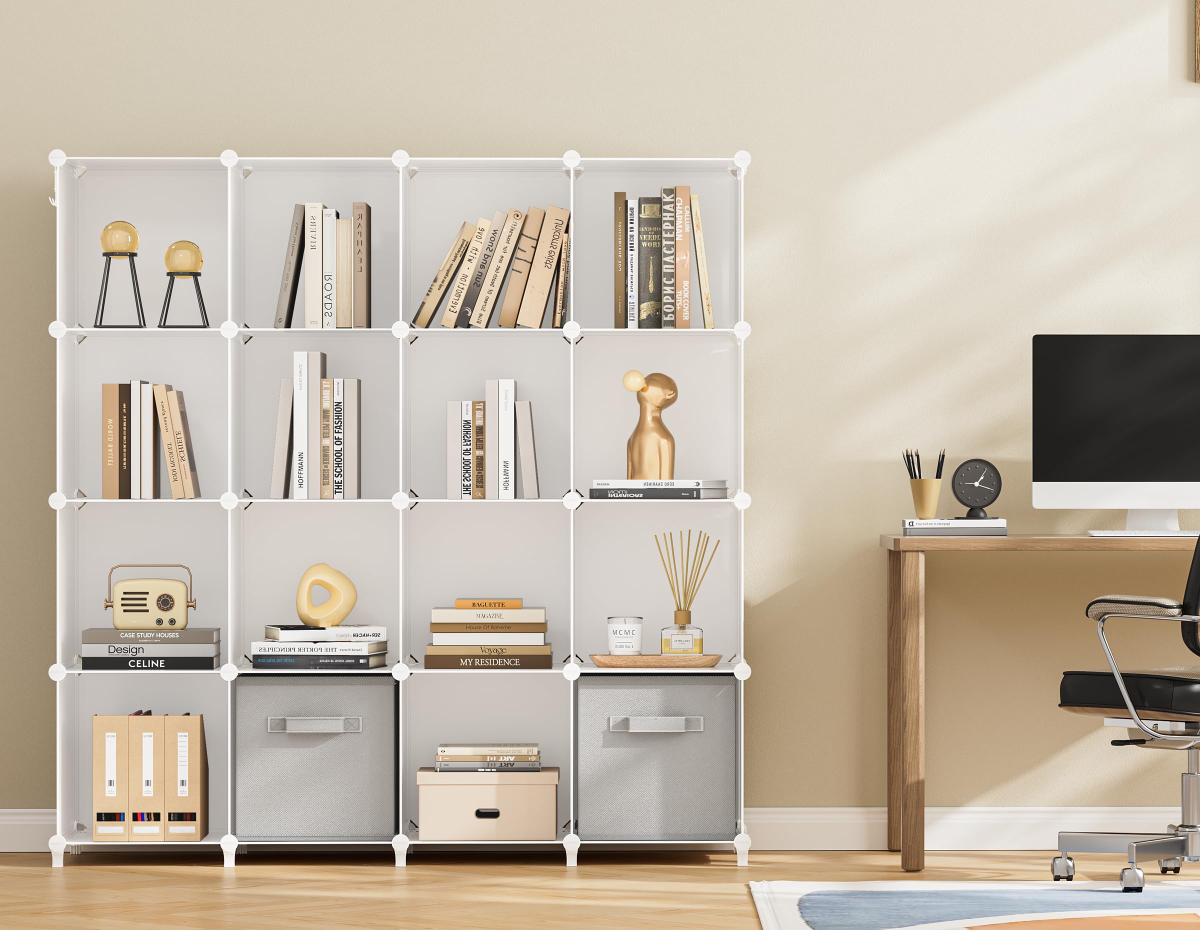 HOMIDEC DIY-friendly design lets you create custom layouts