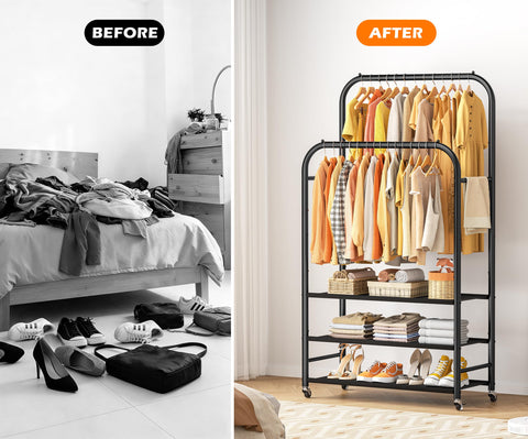 HOMIDEC quick assembly guide highlights simple setup steps