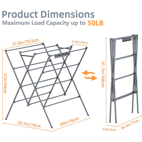 HOMIDEC folding design for quick setup and compact storage