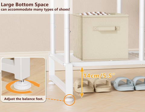 HOMIDEC heavy-duty metal frame detail emphasizes durability.