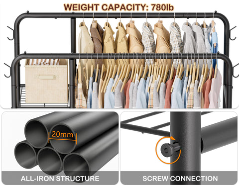 HOMIDEC metal mesh shelves closeup highlighting breathable storage for shoes.