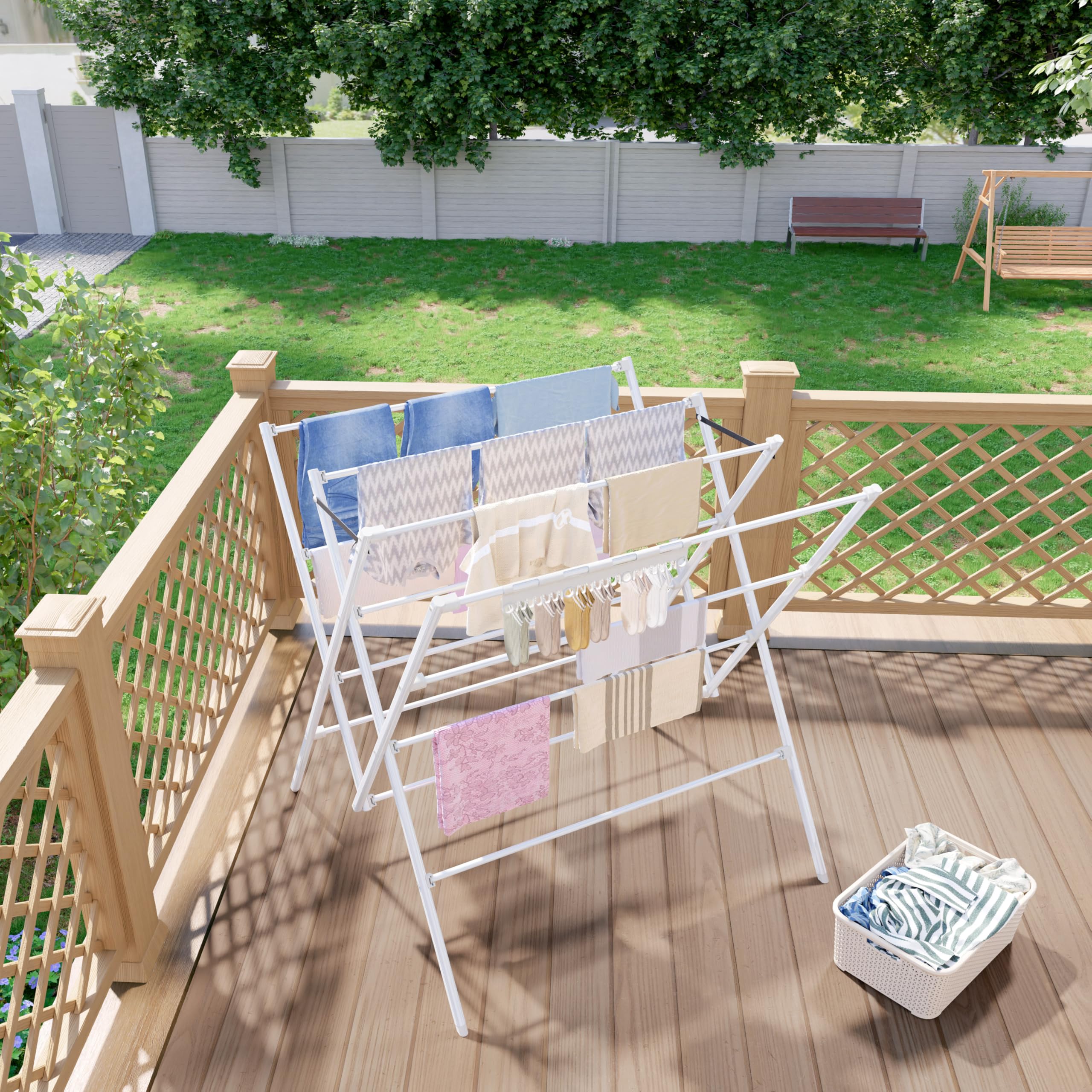 HOMIDEC non-slip base protects floors during use.
