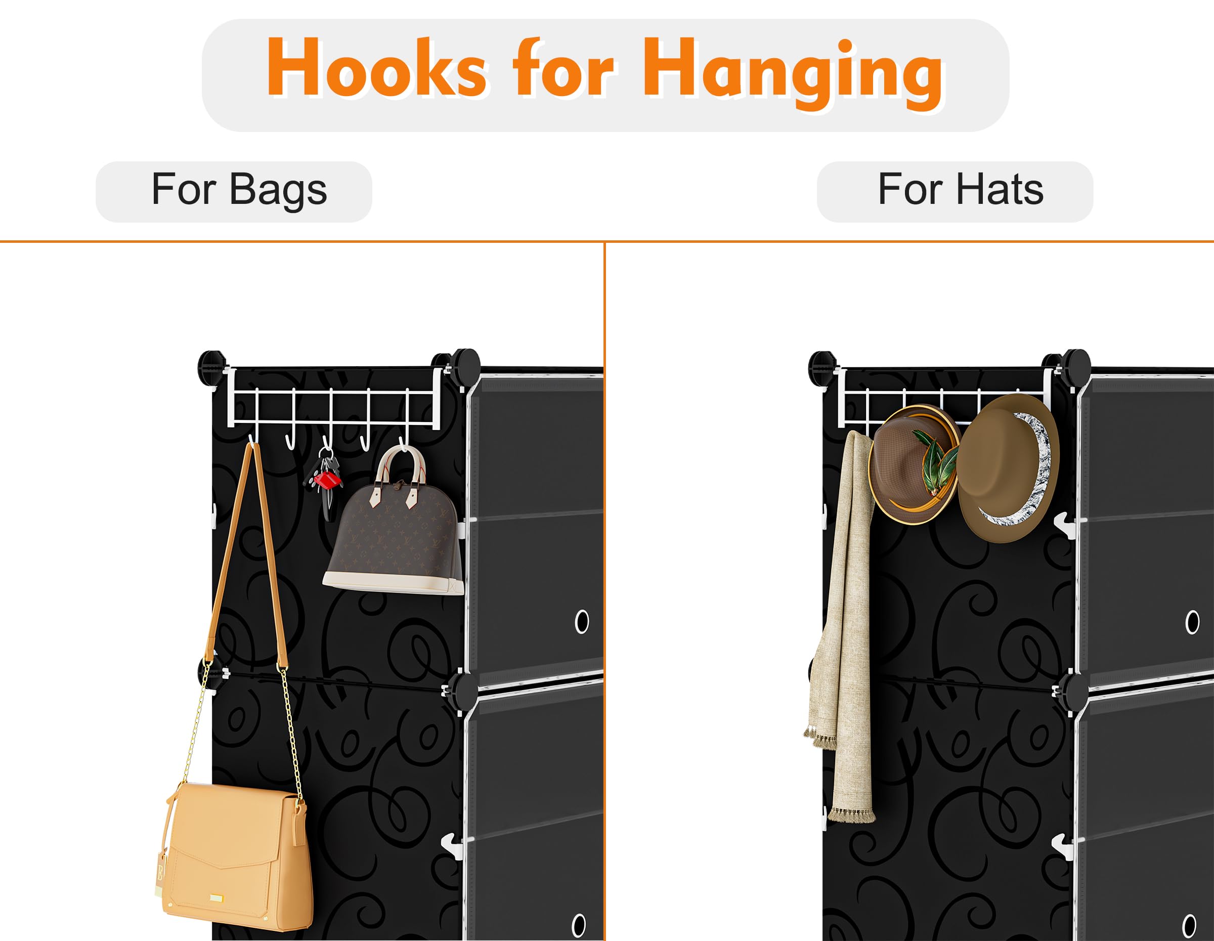 HOMIDEC easy assembly with included tools for quick setup