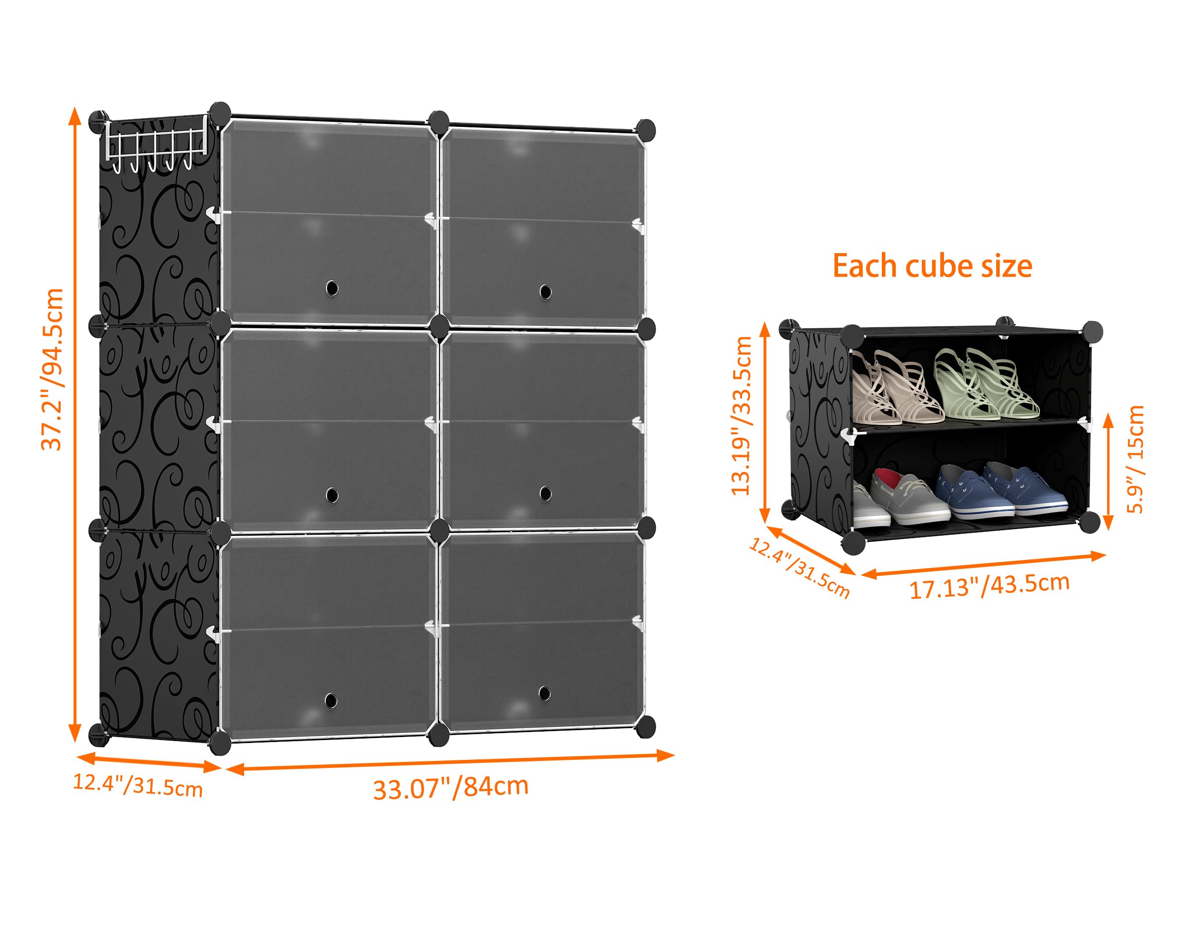 HOMIDEC plastic panels highlight waterproof, easy-clean surfaces.