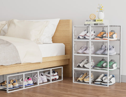 HOMIDEC versatile placement suits entryways, closets, and under beds.