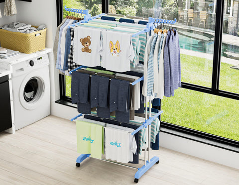HOMIDEC stainless steel drying rack resists rust for lasting use