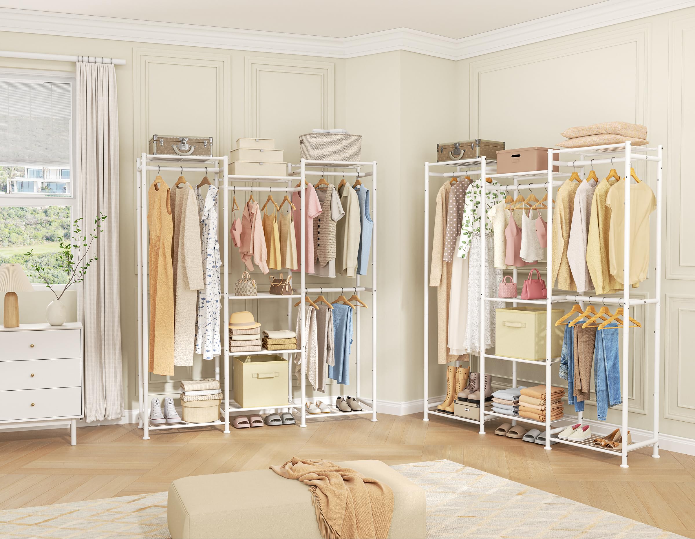 Compact, portable storage by HOMIDEC Wardrobe keeps spaces organized