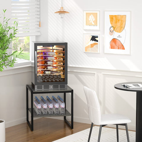 Homieasy End Table has waterproof, scratch-resistant surface that cleans easily.