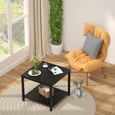 Homieasy side table surface is water-resistant and easy to clean