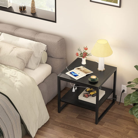 Homieasy 20-inch square top maximizes surface area in small spaces.
