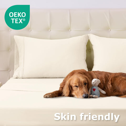Homilay OEKO-TEX certified bedding emphasizes skin-friendly comfort.