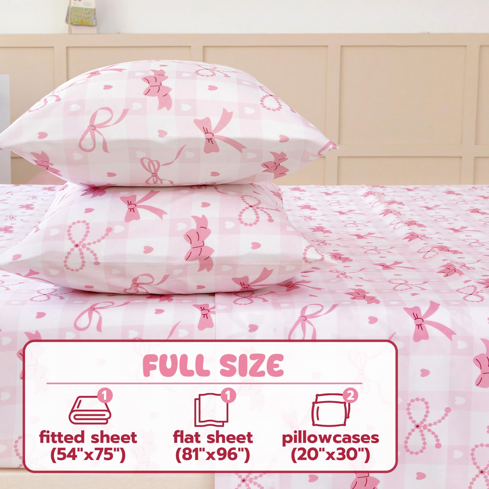 Homilay soft microfiber sheets provide breathable comfort for kids