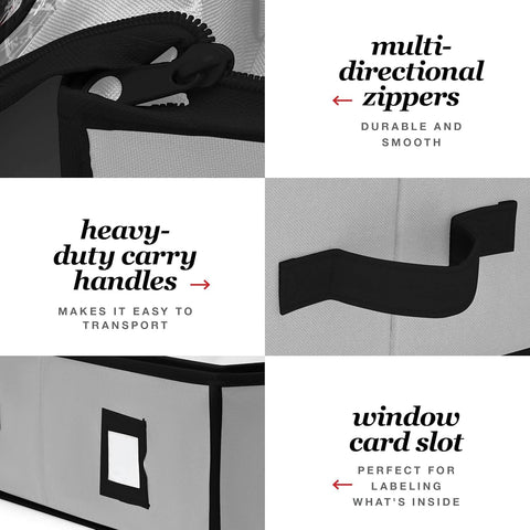 Homior Gift Wrap Organizer large capacity fits 18-24 rolls up to 40 inches.