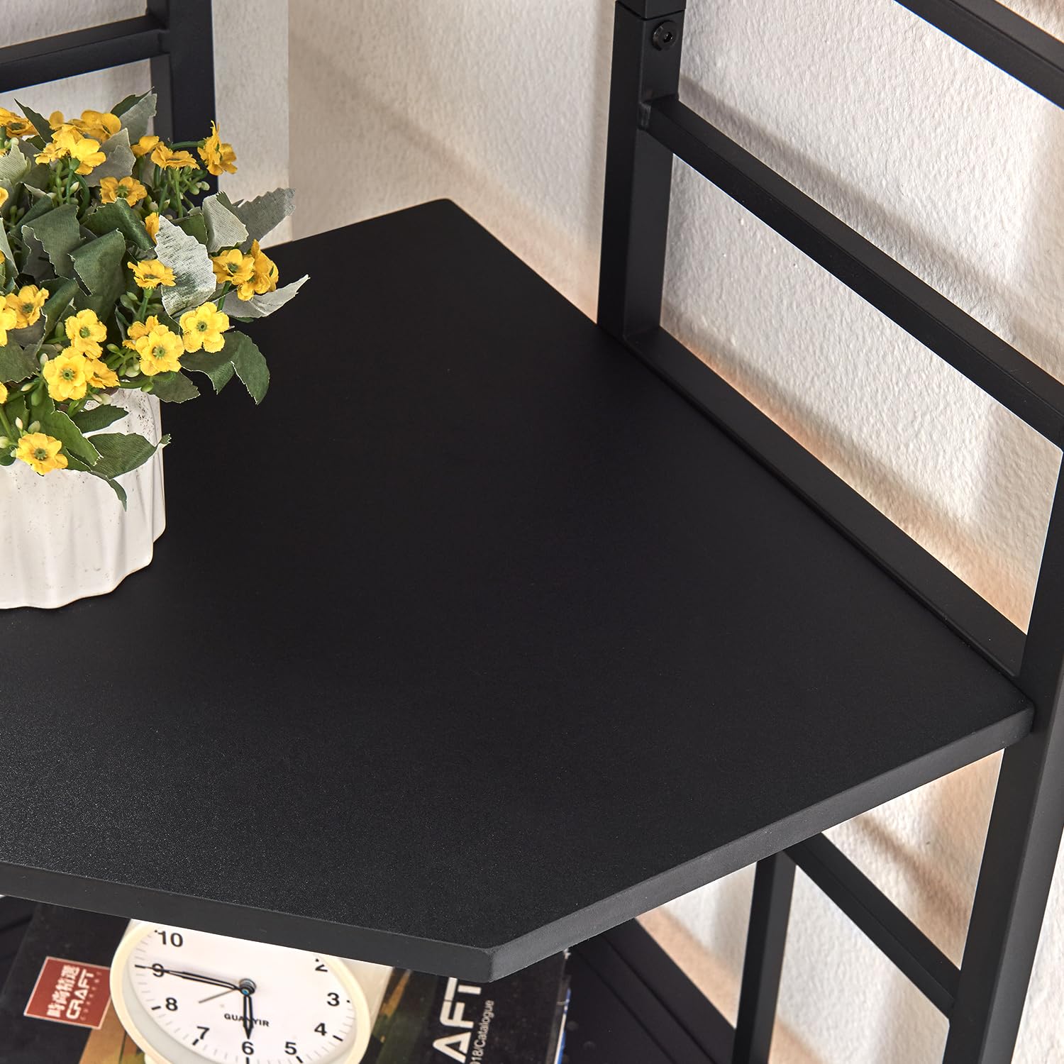 HOMISSUE corner shelf living room styling showcases versatile storage and tidy corners