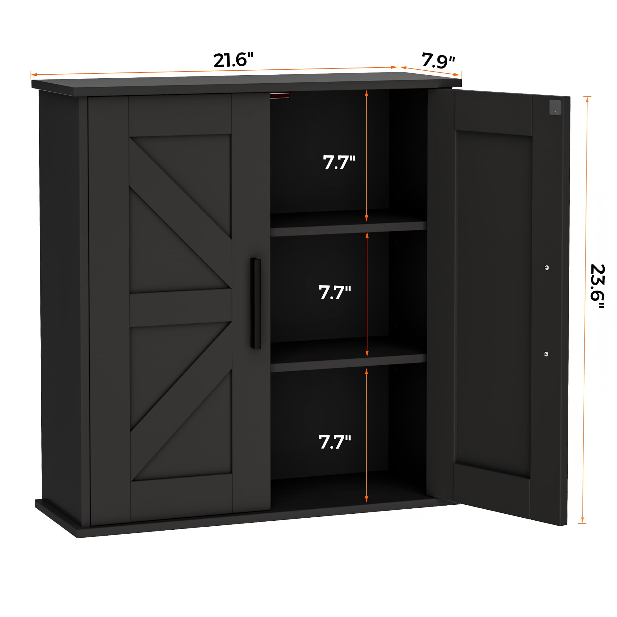Homleke adjustable shelves for flexible storage in tight spaces.
