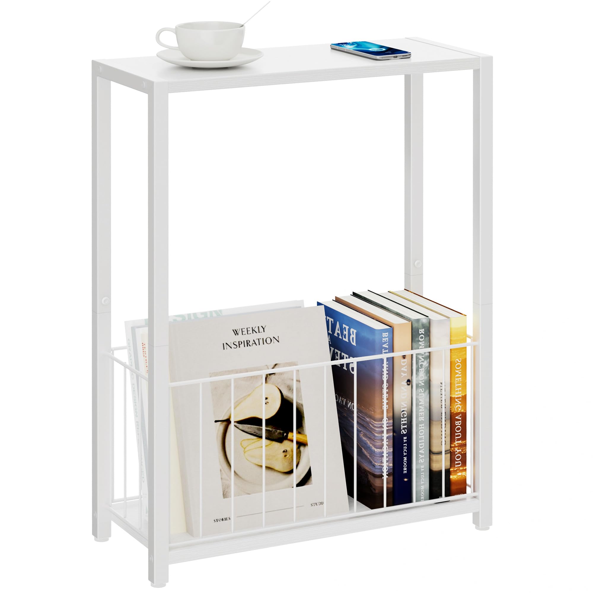 Homleke durable construction with particleboard top and rust-resistant iron frame