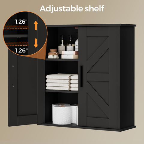 Homleke MDF construction provides durable, moisture-resistant storage.