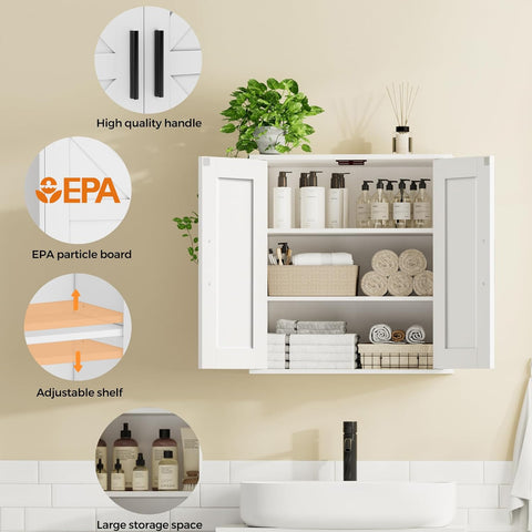 Homleke white finish design adds modern brightness to spaces.
