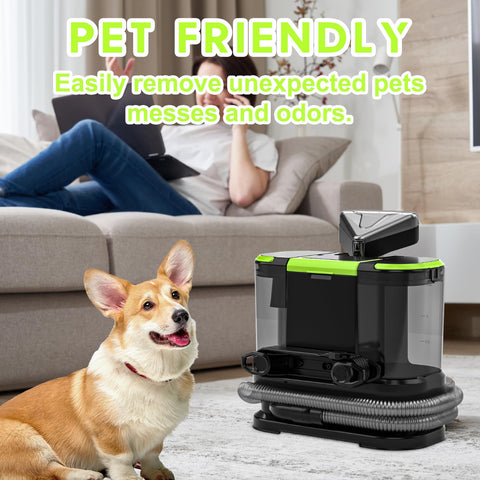 HOMLOVE versatile cleaning on carpets rugs couches and car interiors