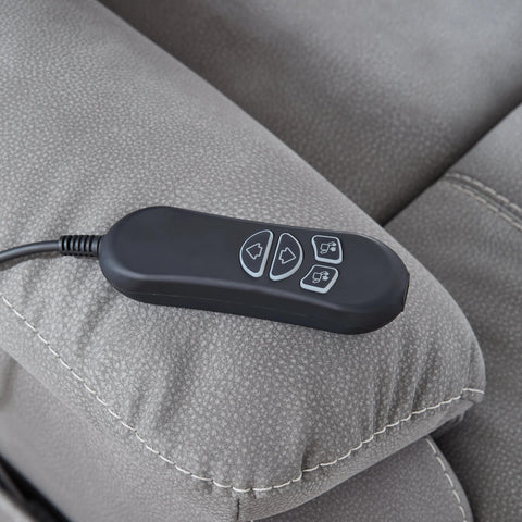 Hommoat DL-SK-109-2-002 remote side view highlights ergonomic grip and contoured edges.