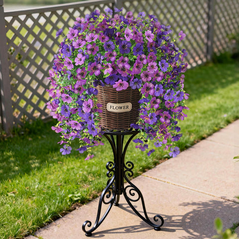 Hommyea outdoor decor hanging basket suitable for balcony and garden