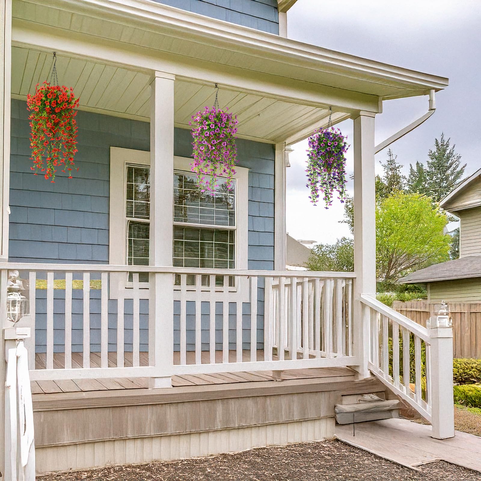 Hommyea realistic textures brighten doors and gardens year round