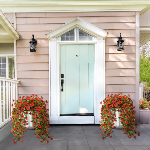 Hommyea no-maintenance floral decor suitable for yard and balcony displays