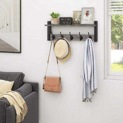 Homode entryway organization keeps daily essentials at a glance.