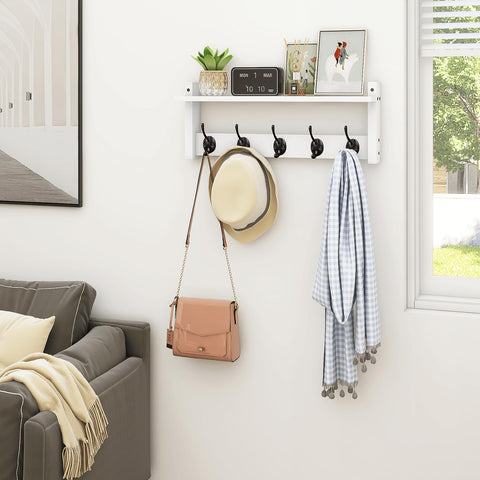 Homode easy-assembly instructions image illustrates quick wall mounting