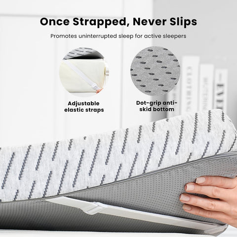 HOMRELEXA CertiPUR-US foam label confirms safety and quality