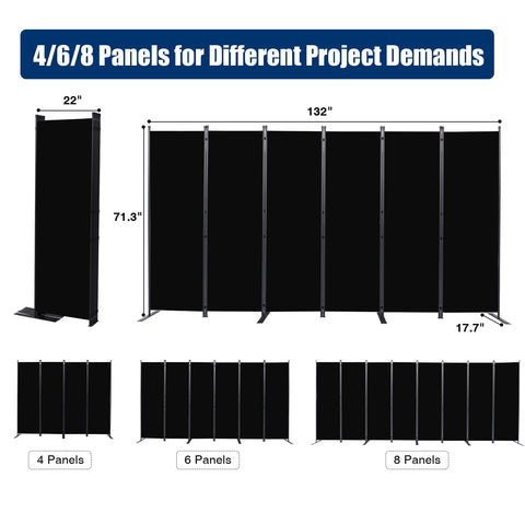 HOMSCREENER extended feet pads improve ground stability and reduce wobble.