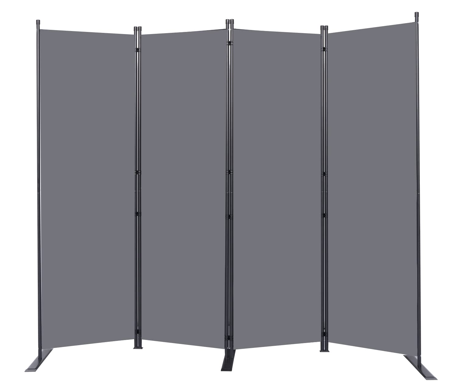 HOMSCREENER stable steel-frame room divider for durable space separation
