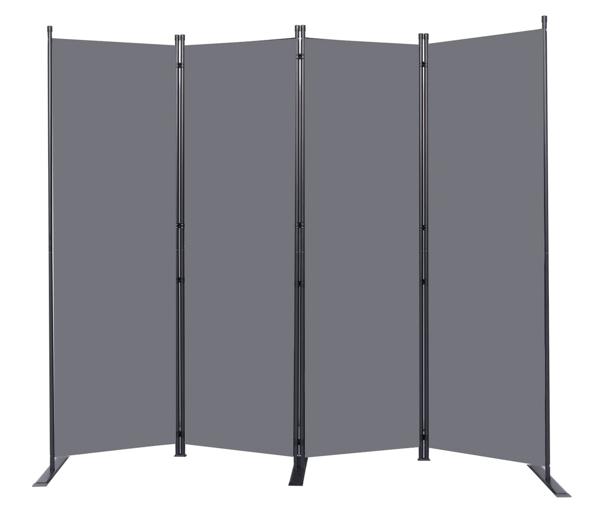 HOMSCREENER stable steel-frame room divider for durable space separation