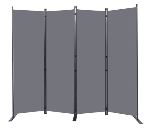 HOMSCREENER stable steel-frame room divider for durable space separation