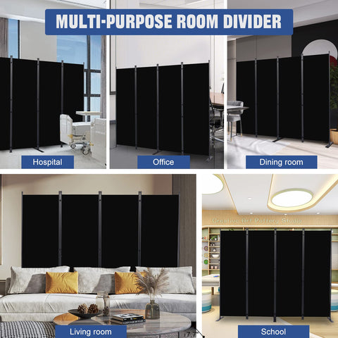 HOMSCREENER wide 88 inch span shows generous room separation when needed.