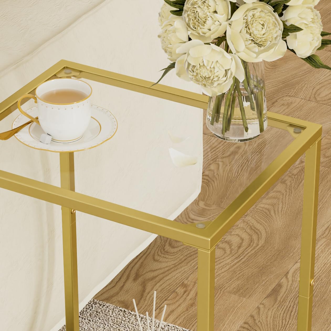 HOMSHO outdoor side table designed for garden use